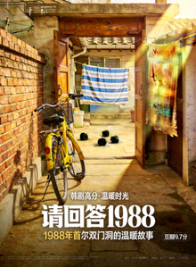 韩剧高分《请回答1988》怀旧海报