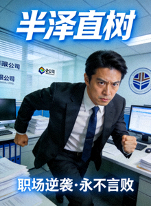 日剧《半泽直树》职场励志海报